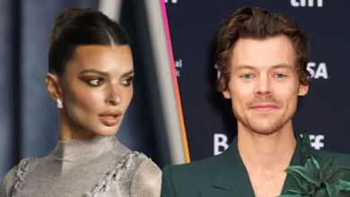 Emily Ratajkowski and Harry Styles