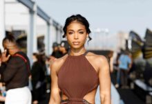 Lori Harvey Puts Her Man to Work