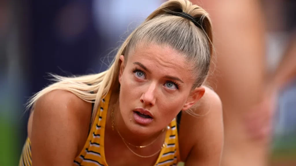 How fast is German runner alica schmidt 2