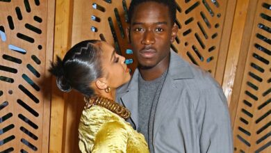 Lori Harvey Damson Idris